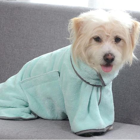 Befitery Hundebadetuch, schnelltrocknendes Badetuch, weicher Hundekamm, Mikrofaser-Haartrockner, Badeaccessoires für kleine, mittlere und große Hunde (1/5)