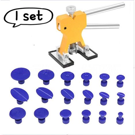 1 kit - Outils de débosselage - Extracteur de bosses pour réparations hors carrosserie - Outils de débosselage - Réparation des dommages causés par la grêle - Couleurs assorties (1/5)