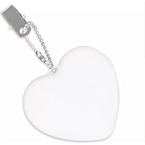 Lumière lumineuse en forme de cœur pour sac à main, LED à capteur automatique