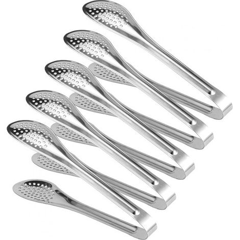 Set di 5 pinze da portata multifunzionali in acciaio inox con meccanismo di bloccaggio, piccole (S) (1/5)