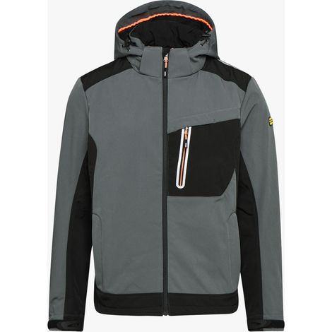 Veste Diadora Softshell Carbon Tech (1/4)