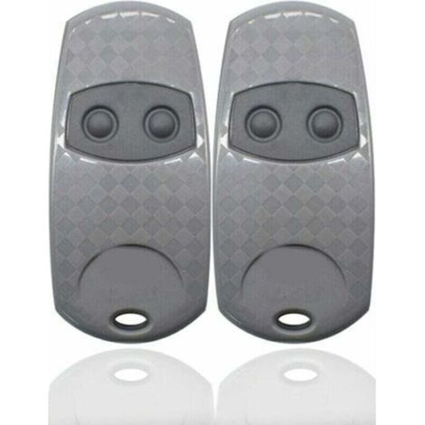 Télécommande Universelle Portail Garage - Lot de 2 Modèles 433,92 MHz Compatibles Multiples Systèmes -ULISEM (1/4)