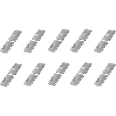 20X Copertura lente per plafoniera posteriore auto, luce di lettura, specchietto retrovisore, per Camry Aurion V50 2012-2017 8139406030 81393-06030