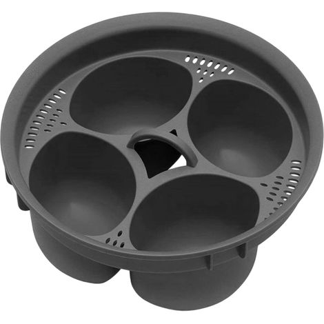 Eier-Dampfgarer für bis zu 4 Eier – Pochierte Eier – Zubehör für Vorwerk TM7, TM5, TM31 und TM6 (1/5)