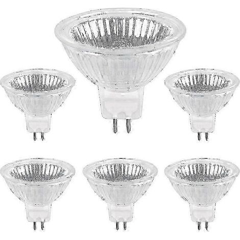 Ampoule halogène GU5.3, lot de 6, 50 W, 12 V (1/5)