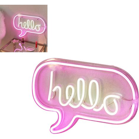 Guirlande lumineuse LED néon flexible pour décoration murale de Noël, fête, maison ou boutique, panneau lumineux décoratif