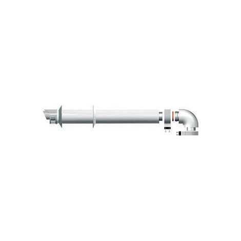 KIT SCARICO COASSIALE PER CALDAIA ø mm.60/100 ARISTON