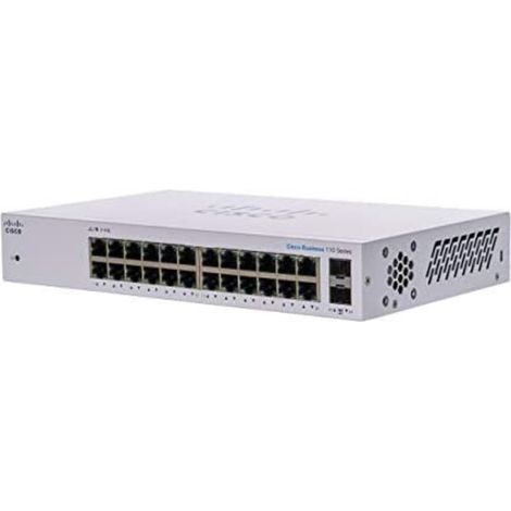 Cisco CBS110 Non-géré L2 Gigabit Ethernet (10/100/1000) 1U Gris (1/5)