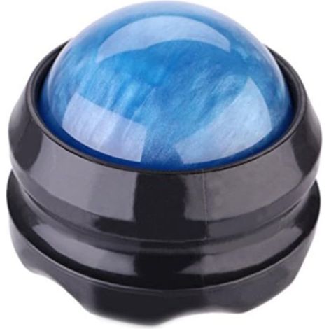 2-delige Blauwe Resine Massage Ballen, Handmatige Kalmerende Spier Massaggiatore per