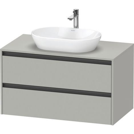 Duravit Ketho.2 Konsolenwaschtischunterbau wandhängend, (1/2)