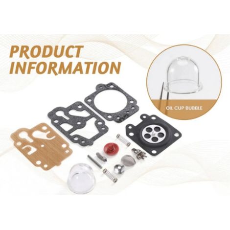 Kit de réparation pour tronçonneuses 40-5, 44-5, 32, 34 et 26 pouces.