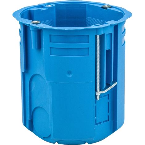 Scatola a parete cava 60, extra profonda 80 mm, blu PV60G (1/4)