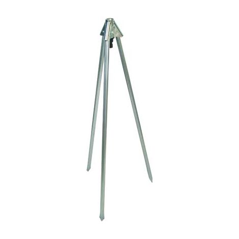BASE TRIPODE X IRRIGATORE - ACCIAIO ZINCATO 1/2F+ INNESTO RAPIDO H.CM 80- 2 pezzi