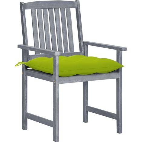 Maison Exclusive - Gartenstühle mit Kissen 8 Stk. Massivholz Akaz