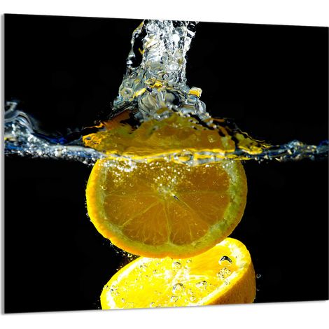 PANEL DE VIDRIO PARA COCINA 65x60 Limón (1/5)