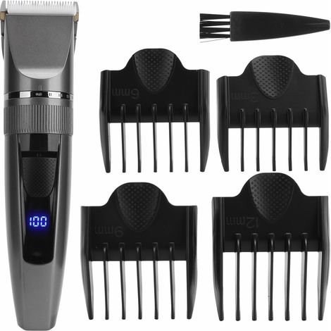 Tondeuse à cheveux électrique à tête huilée pour hommes, tondeuse à cheveux professionnelle pour coiffeurs (1/5)