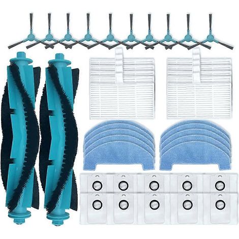 Pour 2499 Ultra Home Titanium Advanced / Atvel R80 Main Side Brosse Serpillière Cloth Filtre Accessoires (1/5)
