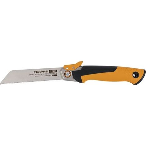 Fiskars Pro PowerTooth Kompakte klappbare Detailsäge 15 cm