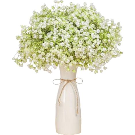 10 fleurs artificielles pour voile de mariée, pour la décoration de mariage et d'intérieur-AquaForge (1/5)