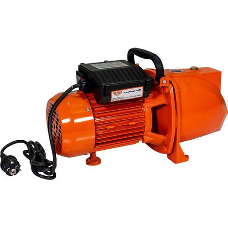 Pompe de surface RURIS AquaPump 1100S 1500W - Hauteur de refoulement 60 m - Aspiration 9 m - Débit 3,3 m³/h - Arrosage et surpression