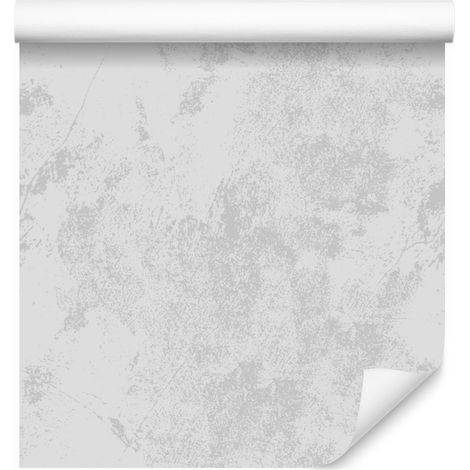 Carta da parati effetto cemento in diverse tonalità di grigio per soggiorno e camera da letto, 50x1000 cm. (1/5)
