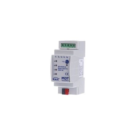 ENTRÃ©E BINAIRE KNX QUADRUPLE, 230V AC - ENTRÃ©E BINAIRE 4 FOIS, BE-04230.02 MDT