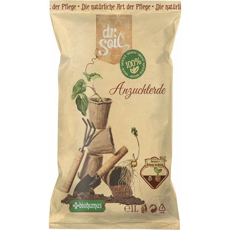 Dr.Soil Natürliches Anzuchtsubstrat in 1-Liter Beuteln