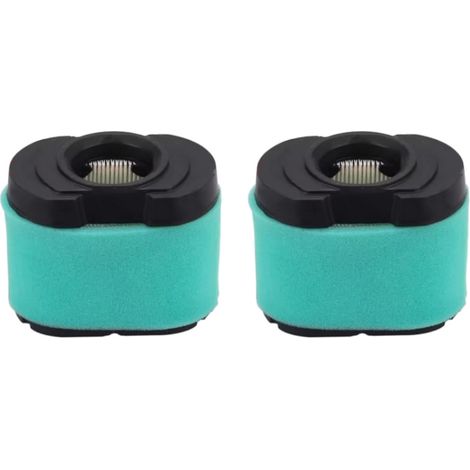 Trade-Shop 4in1 Set: 2x Luftfilter + 2x Schaumstoff-Filter kompatibel mit Husqvarna TC338, TC342, RC320 TS AWD Rasenmäher Aufsitzmäher