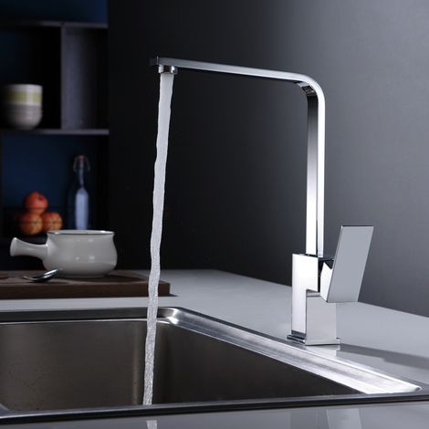 Imex -  Grifo Monomando de Cocina Alto Cromado Serie  Cox