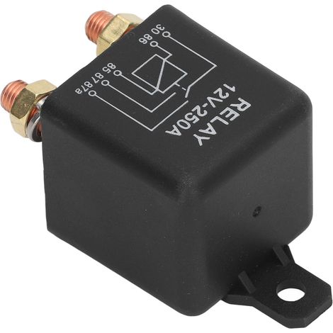Relais de démarreur automobile 250 A, 5 broches, 12 V CC (1/5)