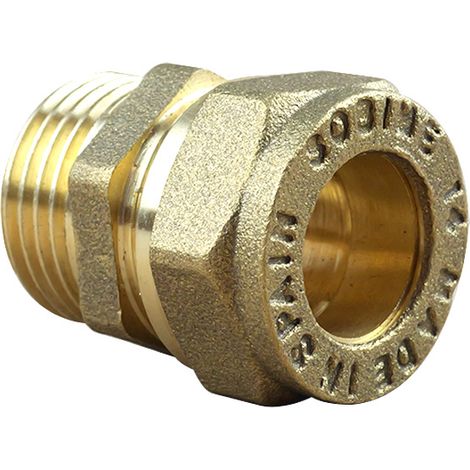 Arcanaute – Raccord bicône droit mâle 1/2" (15/21) en cuivre – Raccord olive à visser sans soudure – Pour plomberie professionnelle