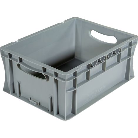 Bac palettisable norme Europe - Poignées ouvertes - 400x300x170 mm - 16 litres - 5000212 (1/5)