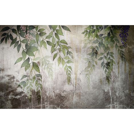 Papier peint panoramique - Plantes Tropicales - 408 cm x 255 cm (1/2)