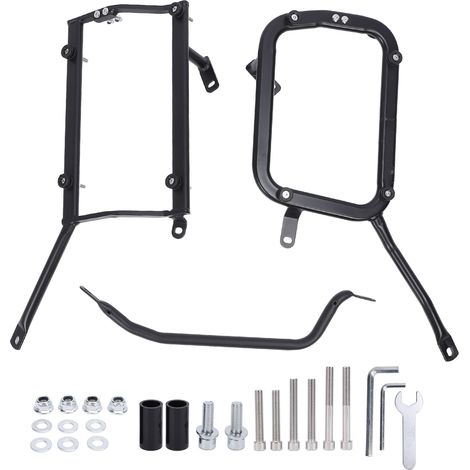 Porte-bagages latéral de moto en métal, forte charge, stockage de sécurité amélioré, remplacement pour Benelli TRK 502x (1/5)