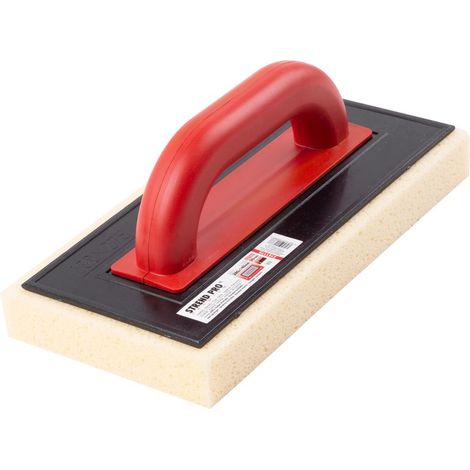 Glättkelle Strend Pro Premium, REDhand, 280x140x30 mm, ABS, Schwamm Meer extra (1/3)