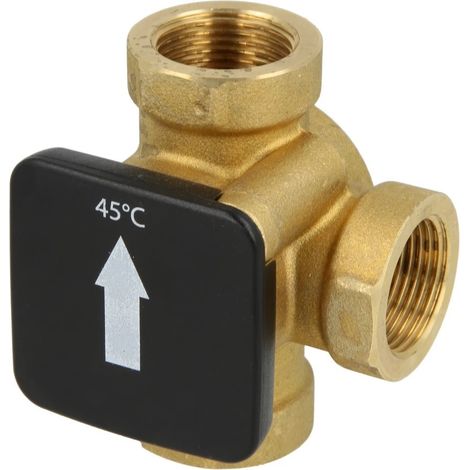 Vanne de charge thermique 3/4’’ FF température d'ouverture +45 °C