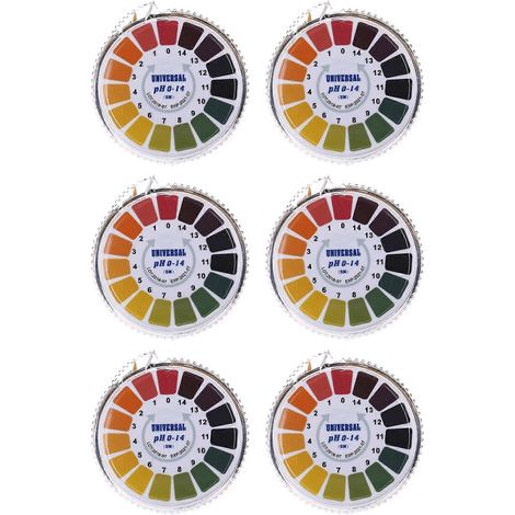 pH-Teststreifen (0–14) für pH-Meter zur Bestimmung des Säure- und Basengehalts von Wasser, Urin, Speichel und Boden. Sonnenblumentest. (1/5)
