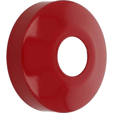 tecuro DESIGN-Hahnrosette (1 ) Ø 34 mm x Ø 67 mm x 15 mm - rot (1/5)