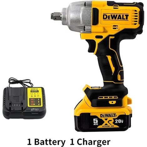 DEWALT DCF900 Avvitatore ad Impulsi 18V 1/2" 1898 Nm Alta Coppia - con Batteria