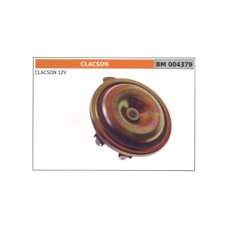 Clacson 12V codice 004379