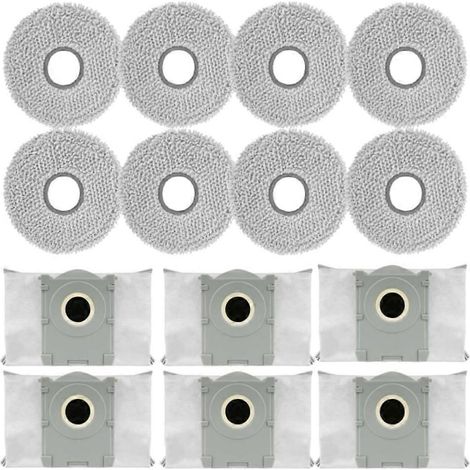 Ersatzteile für ECOVACS T50 Max/T50 Pro/T50 Omni/T50 Pro Omni/T50 Max Pro Omni Saugroboter: Staubbeutel und Reinigungstücher (1/5)