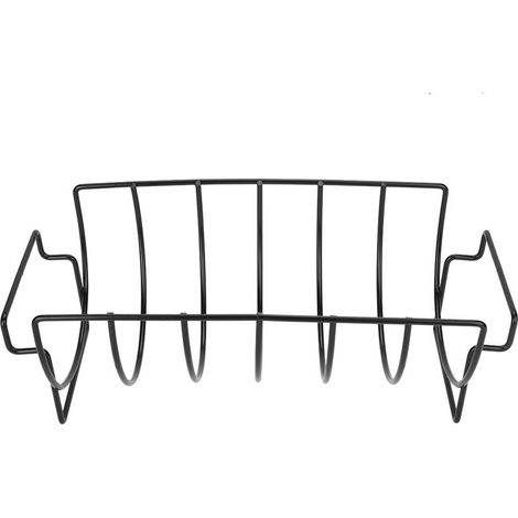 Outdoor metal BBQ Tools Steak Holders Rib Rack Grilling Kitchen Tool (1/5)