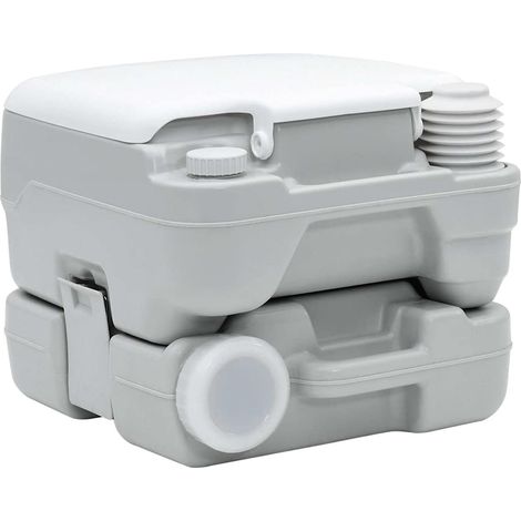 Toilette de camping portable Gris 41,5 x 36,5 x 30 cm CFW469330 (1/5)