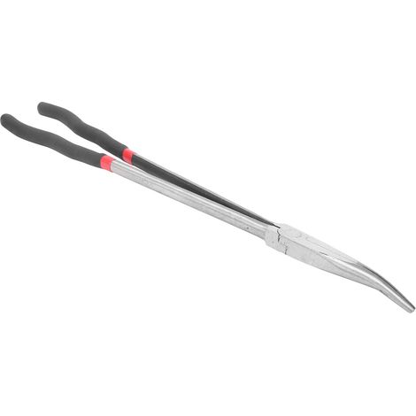 Spitzzange 25° Langgriff Werkzeugstahl Hochtemperatur-Härtungsklemme 16 Zoll 400 mm (1/5)
