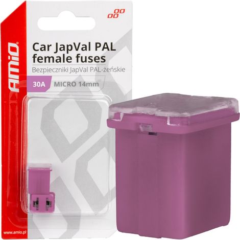 Japval PAL Kfz-Sicherungen (weiblich), 2 Stück, 30 A, amio-03453 (1/3)