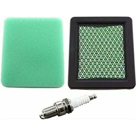 Filtre à Air avec Préfiltre et Bougie d'Allumage pour Tondeuses Honda HRG415, HRG465, HRX426, HRX476, HRX537, HRB425, IZY, Remplace la Référence 17211-ZL8-023. (1/4)
