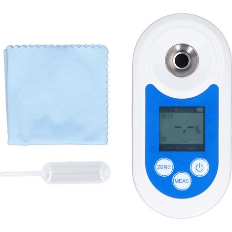 Digital Sugar Refractometer Brix Content Tester High Accuracy Sweetness Meter for Fruits Vegetables Drinks (1/4)