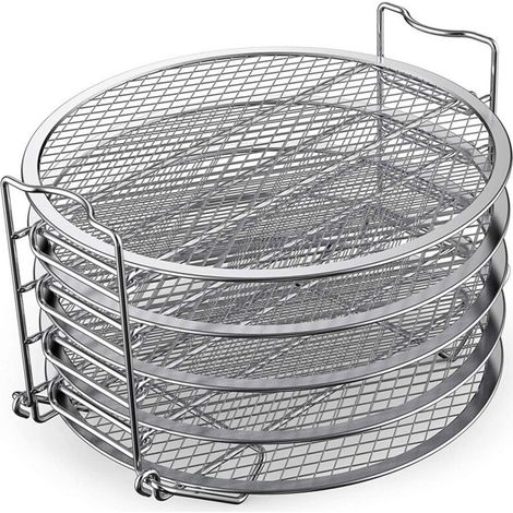 Support déshydrateur pour accessoires Ninja Foodi, autocuiseur et friteuse à air comprimé 6,5 litres et 8 litres – Grille d (1/4)