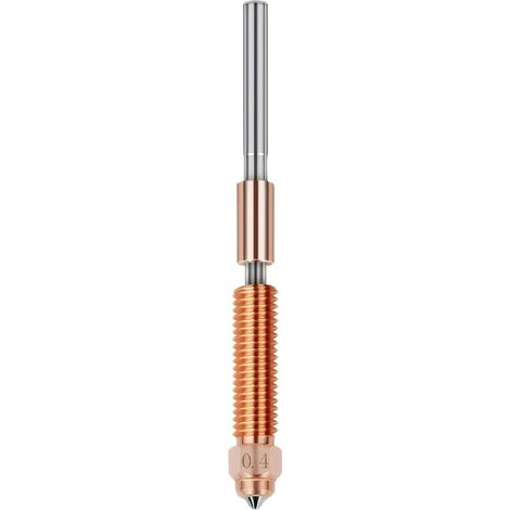 K1C 0,4-mm-Düse für Creality Ender 3v3/Plus K1C/Max, Schnellheizsystem aus Titanlegierung, beständig bis 240 °C, hochfeste Stahldüse für 3D-Drucker (1/4)