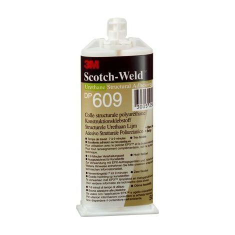 Adhésif Scotch-Weld DP609 Marron, Liquide Cartouche double 48 ml ( Prix pour 1 )